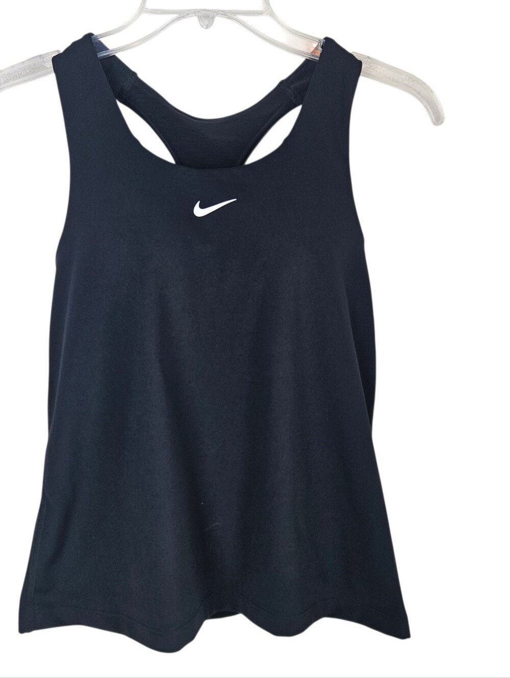Nike Dri Fit Racerback Black Tank Top Small
